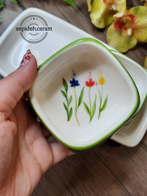 اردورخوری ۳ تکه سرامیکی