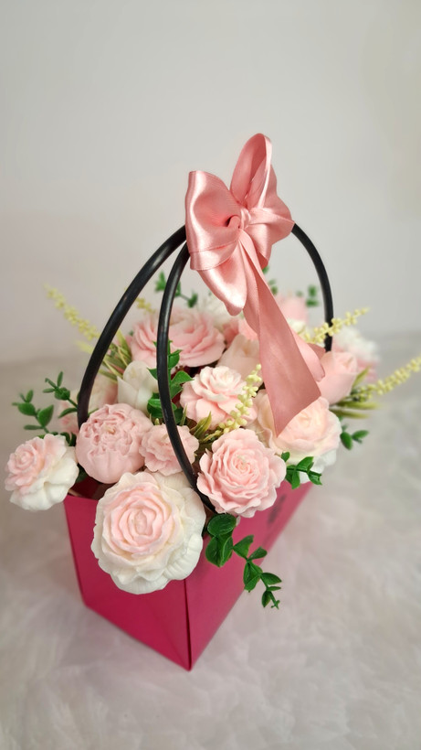 باکس شمع گل